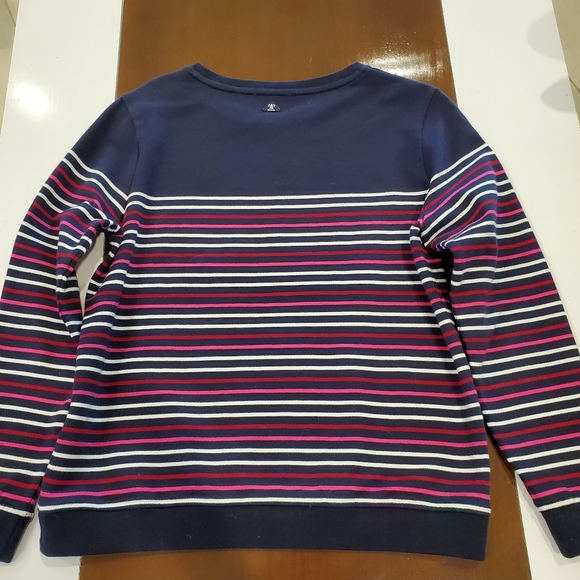Worn Once- Barbour Navy Striped Sweater!!🌺🌺🌺 - Picture 2 of 8